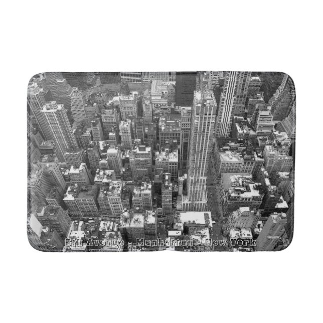 Tapis De Bain New York Bath Souvenirs NYC City (Devant)