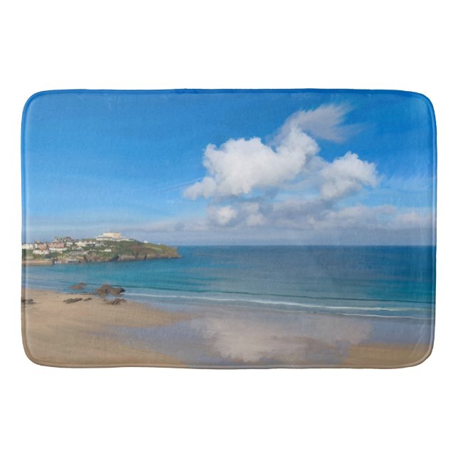 Tapis De Bain Newquay Bay en été (Devant)