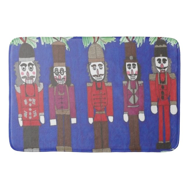 Tapis De Bain Noël des noisettes (Devant)