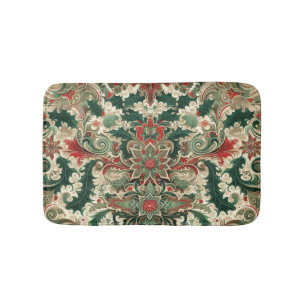 Tapis De Bain Noël victorien/classique/Vintage