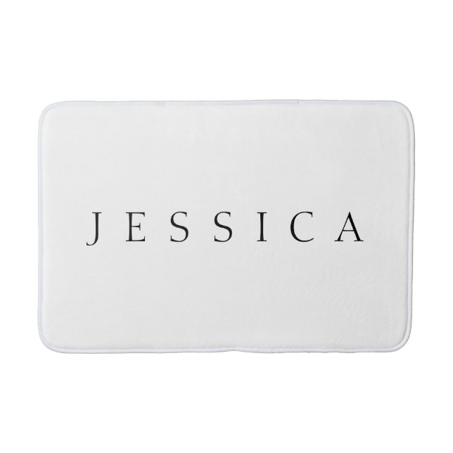 Tapis De Bain Nom classique (ou mot) (Devant)