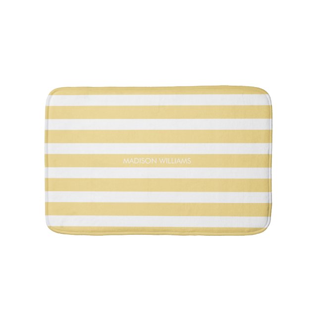 Tapis De Bain Nom personnalisé Bath Mat (Devant)