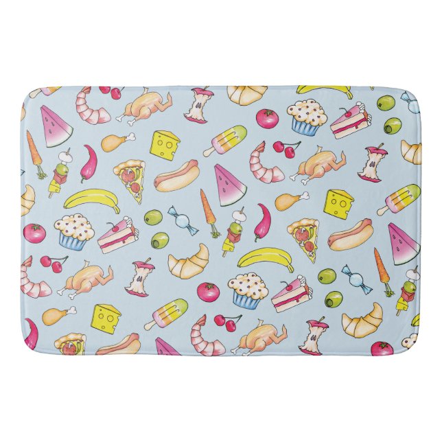 Tapis De Bain Nourriture (Devant)