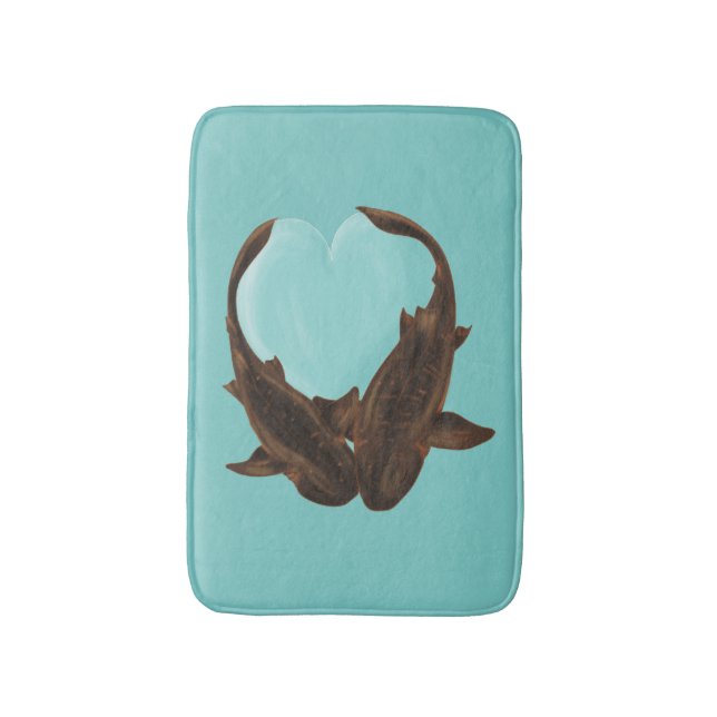 Tapis De Bain Nourriture des requins (Devant (Vertical))