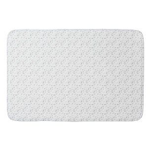 Tapis De Bain Nuage horizontal, gris