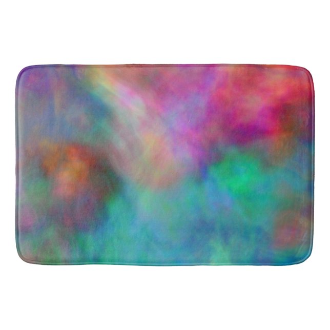 Tapis De Bain Nuages arc-en-ciel (Devant)