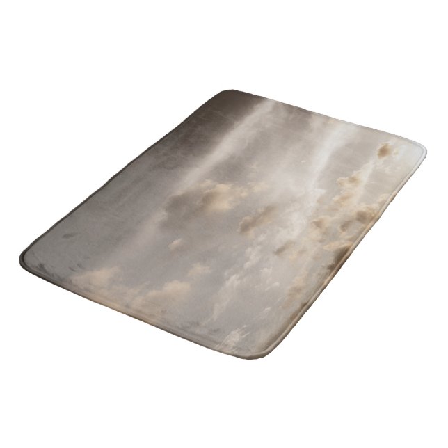 Tapis De Bain Nuages ​​caribéens de rêve 5 (Angle)