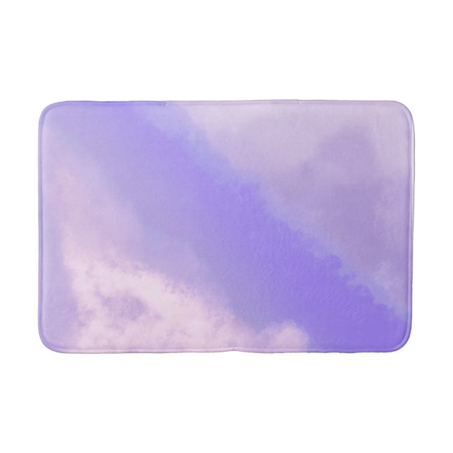 Tapis De Bain Nuages - Violet/Lilac Mat (Devant)