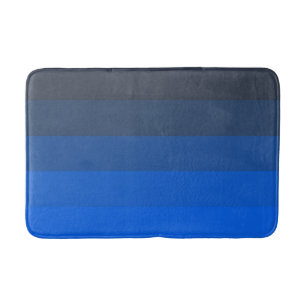 Tapis De Bain Nuances de bleus