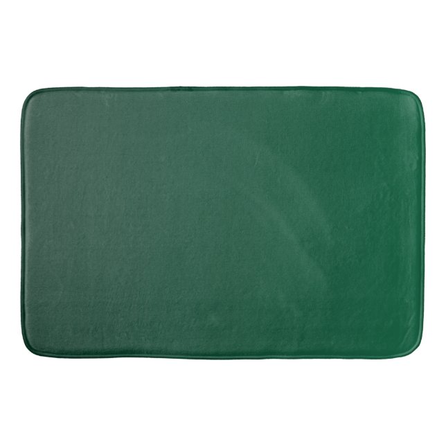 Tapis De Bain Nuances de vert émeraude  (Devant)