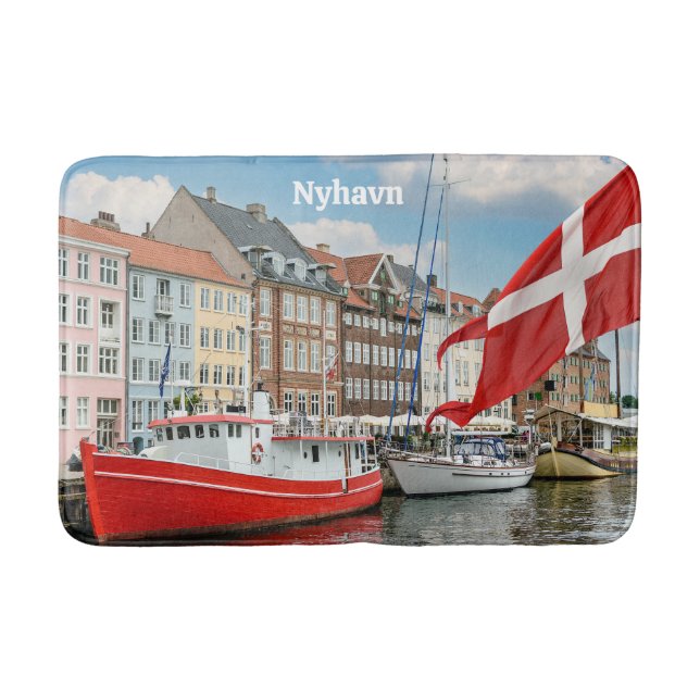 Tapis De Bain Nyhavn Copenhagen Danemark (Devant)