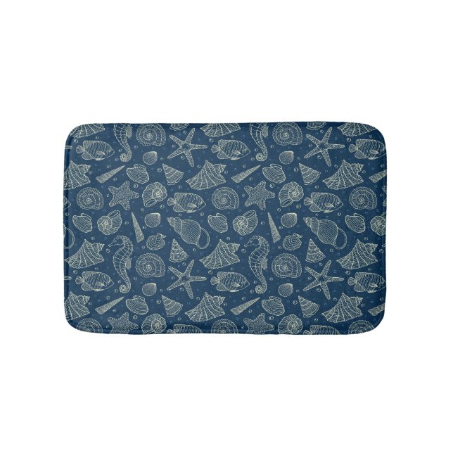 Tapis De Bain Océan Inhabitants Motif 2 (Devant)