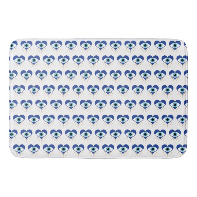 Tapis De Bain Oeil mal grec du coeur (Devant)