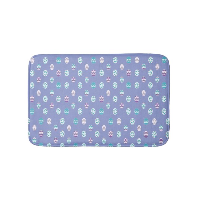 Tapis De Bain OEuf de Pâques/pastel de printemps (Devant)