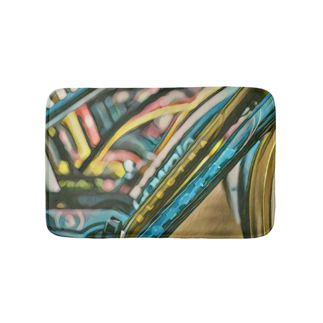 Tapis De Bain OEuvre cycliste (Devant)
