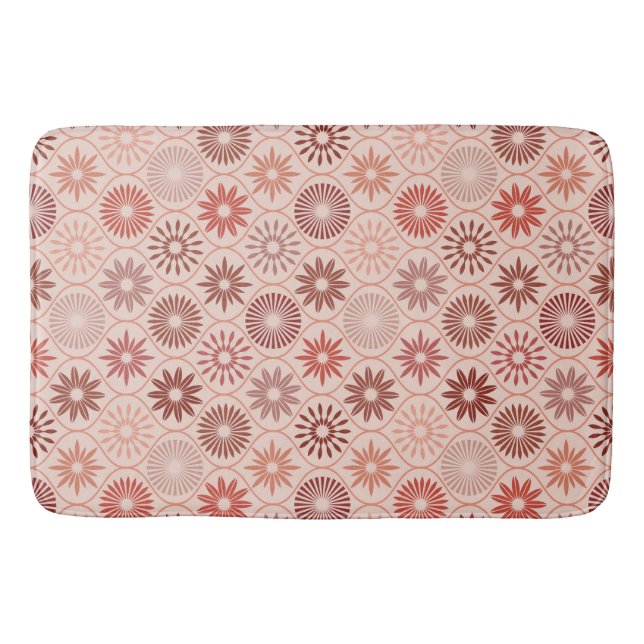 Tapis De Bain Ogee Boho fleurs (Devant)