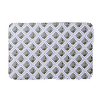 Tapis De Bain Oie En Forme De Diamant Par Mat Bain En Étang