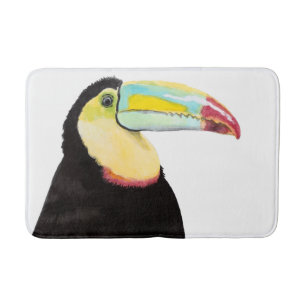 Tapis De Bain Oiseau tropical de toucan
