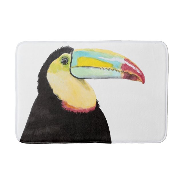 Tapis De Bain Oiseau tropical Toucan (Devant)