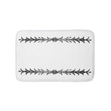 Oiseaux et roseaux Mat de bain