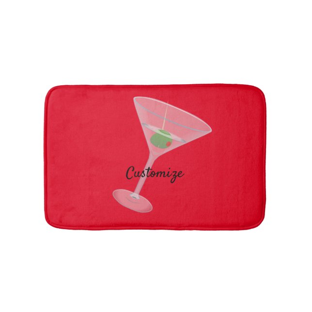 Tapis De Bain Olive Martini Thunder_Cove (Devant)