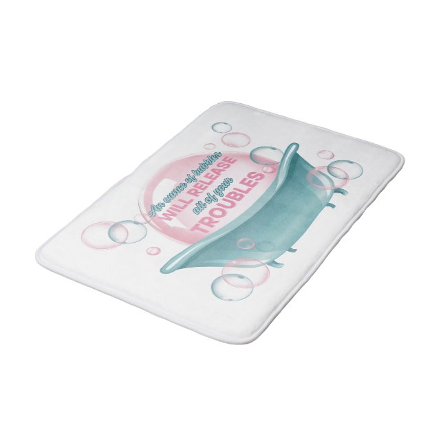 Tapis De Bain Once de bulles bath Mat (Angle)