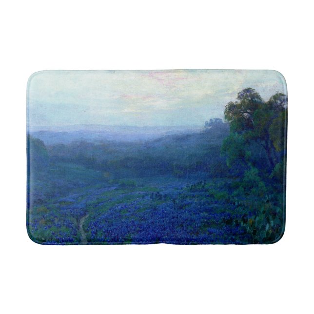 Tapis De Bain Onderdonk - Chemin à travers un champ de bleuets (Devant)
