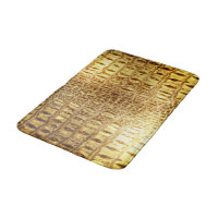 Or brillant de peau d'alligator/crocodile