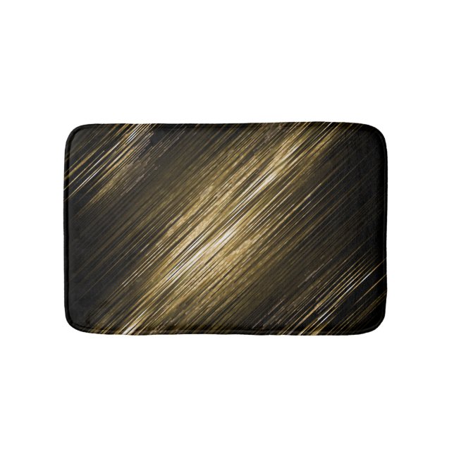 Tapis De Bain or et noir (Devant)