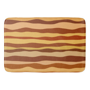 Tapis De Bain Or Sienne Brûlée Doré Rêves du Désert