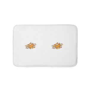 Tapis De Bain Orange jaunâtre, Jaune orangé