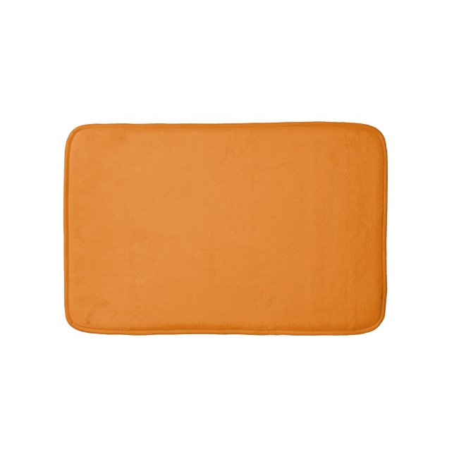 Tapis De Bain Orange Perse, Sable Brown, Tan, (Devant)