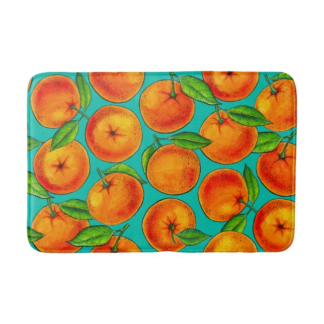 Tapis De Bain Oranges (Devant)