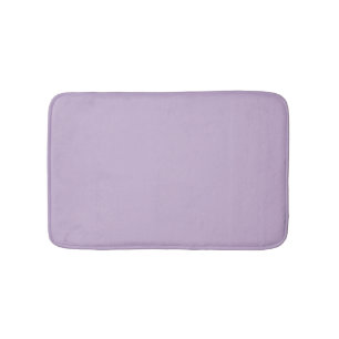 Tapis De Bain Orchidée violette en fleur couleur solide Imprimer