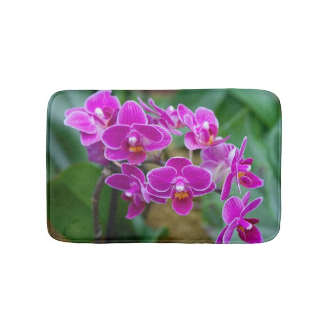 Tapis De Bain Orchidées pourpres (Devant)