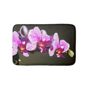Tapis De Bain Orchidées roses