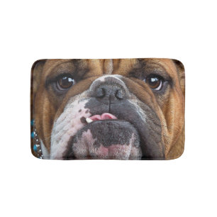 Tapis De Bain Oreillers à lancer de Bulldog anglais
