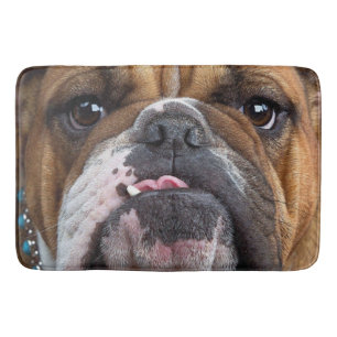 Tapis De Bain Oreillers à lancer de Bulldog anglais