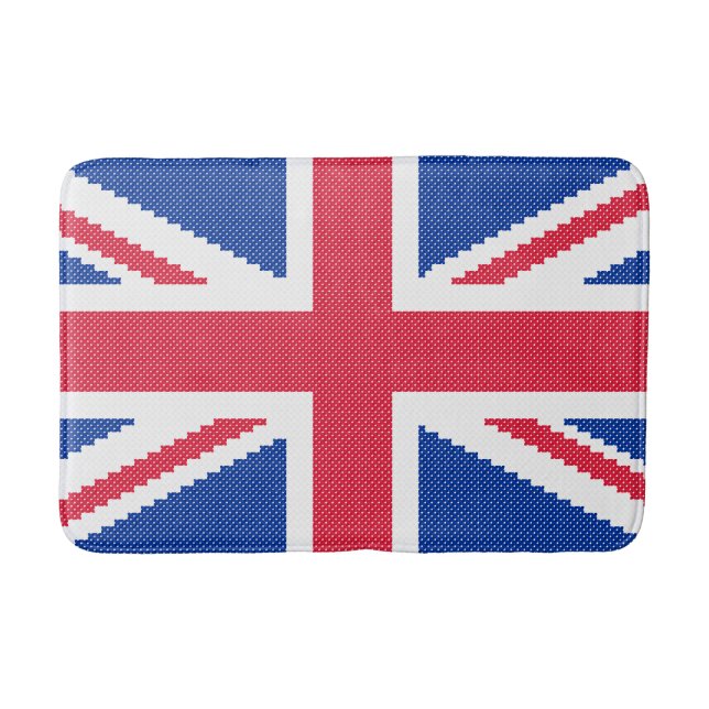 Tapis De Bain Original cross-stitch design Union Jack (Devant)