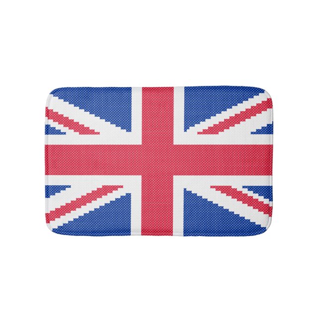 Tapis De Bain Original cross-stitch design Union Jack (Devant)