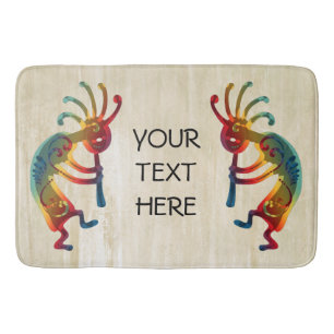 Tapis De Bain Ornements de KOKOPELLI + vos idées