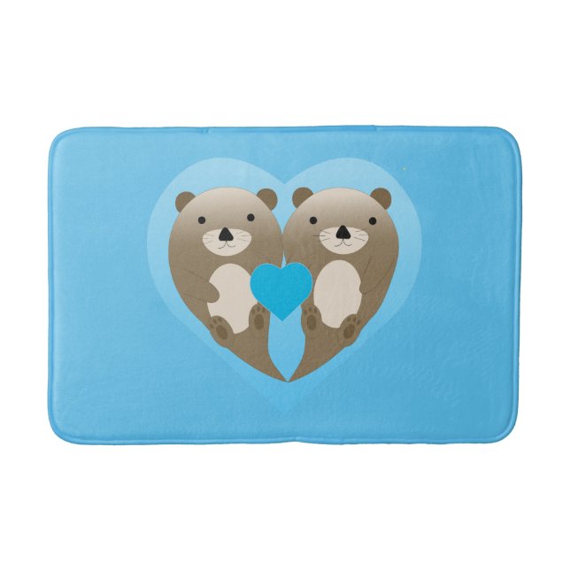 Tapis De Bain Otter Love (Devant)