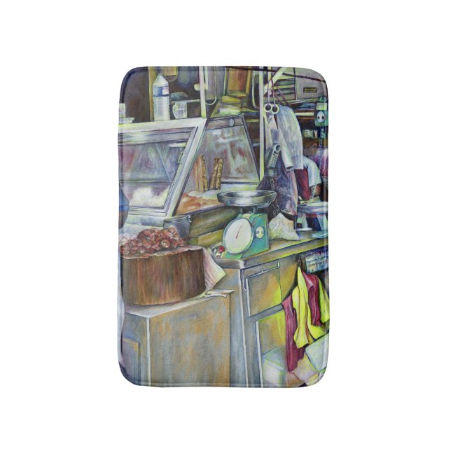 Tapis De Bain Où est le Fish Head Curry ?Singapour (Devant (Vertical))