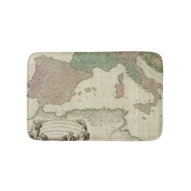 Tapis De Bain Ouest méditerranéen (Devant)