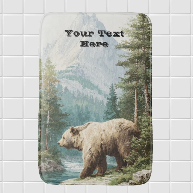 Tapis De Bain Ours Brun (Créateur téléchargé)