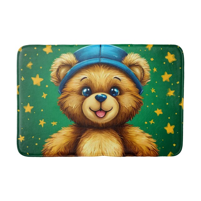 Tapis De Bain Ours de dessin animé (Devant)