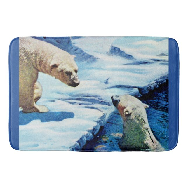 Tapis De Bain ours polaire (Devant)
