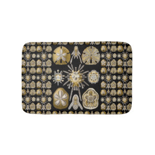Tapis De Bain Oursins Anciens Dollars de Sable par Ernst Haeckel