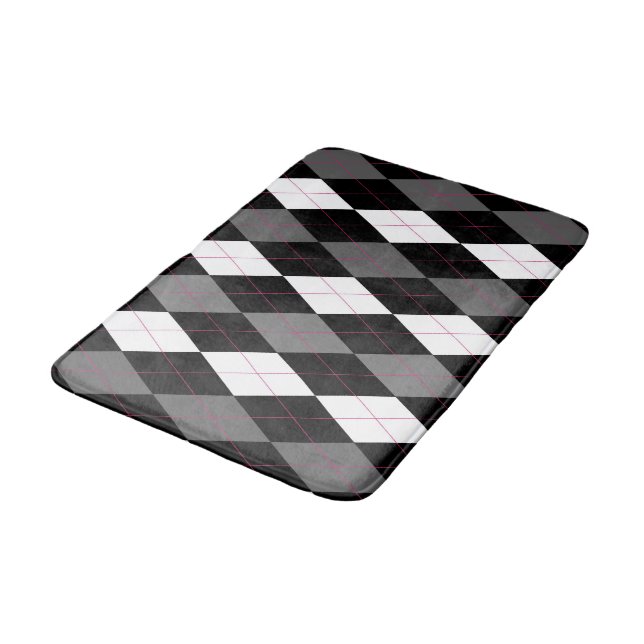 Tapis De Bain Oxford Tales A Deux Jacquards (Angle)