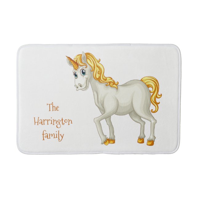 Tapis De Bain Paillettes de bain Unicorne (Devant)